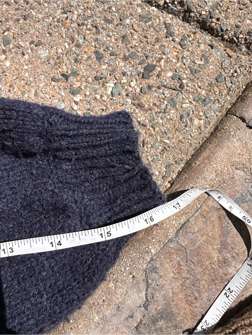 ✨Y2k Navy Cable-Knit Button Cardigan - Picture 6 of 7